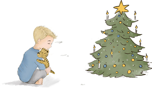 Weihnachten ohne Mama - Trost-Tiger tröstet Dich