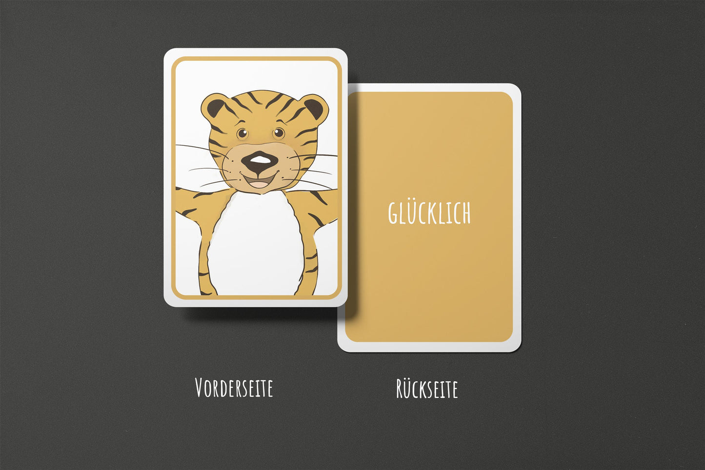 Trost-Tiger Gefühlskarten, 32 Karten, mit Übungen und Impulsen