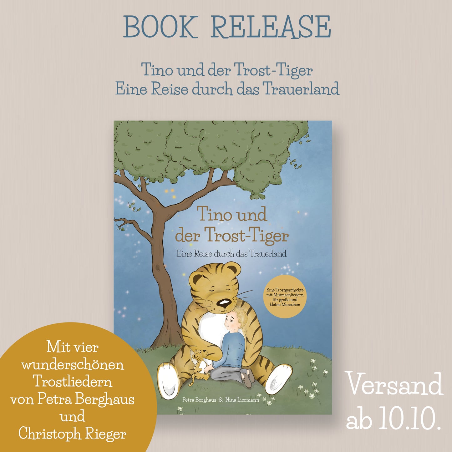 Das Trost-Tiger Kinderbuch: Eine Reise durch das Trauerland