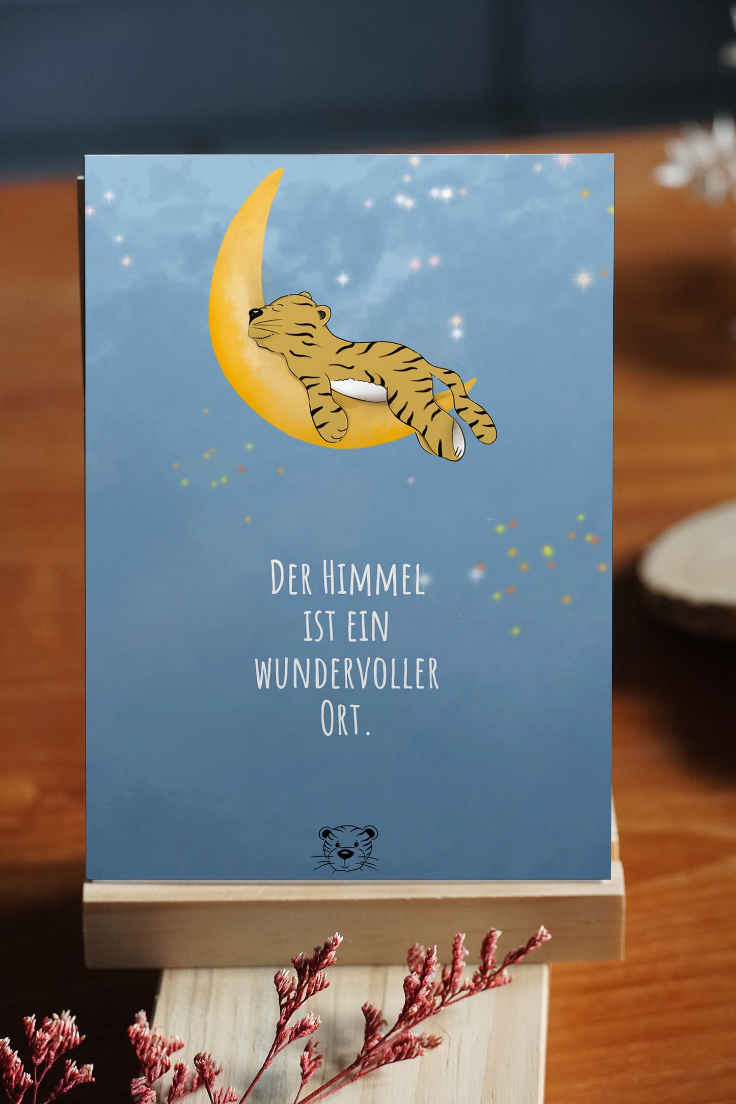 Das Trost-Tiger Kinderbuch plus Poster und Postkarten: Eine Reise durch das Trauerland